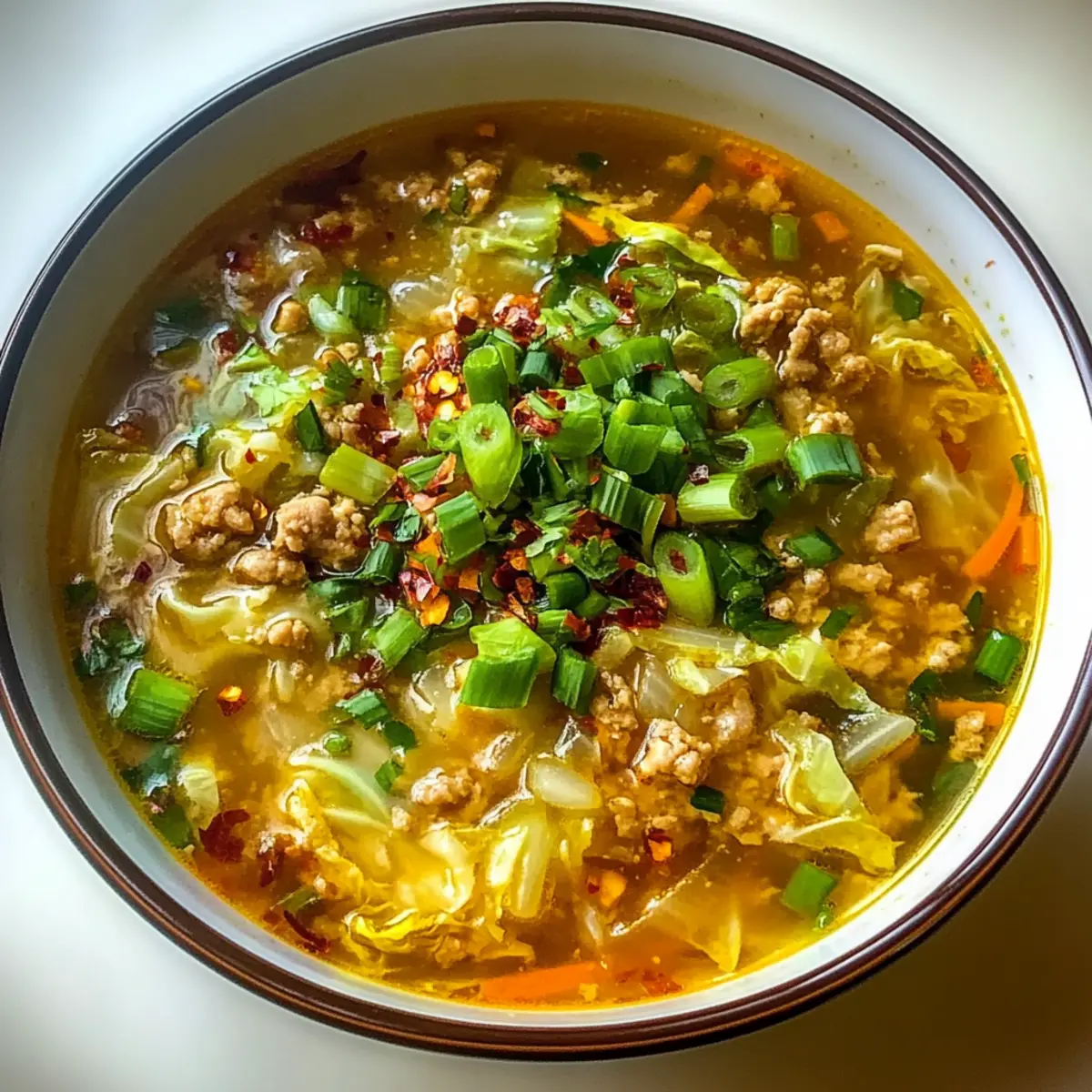 Egg Roll Soup