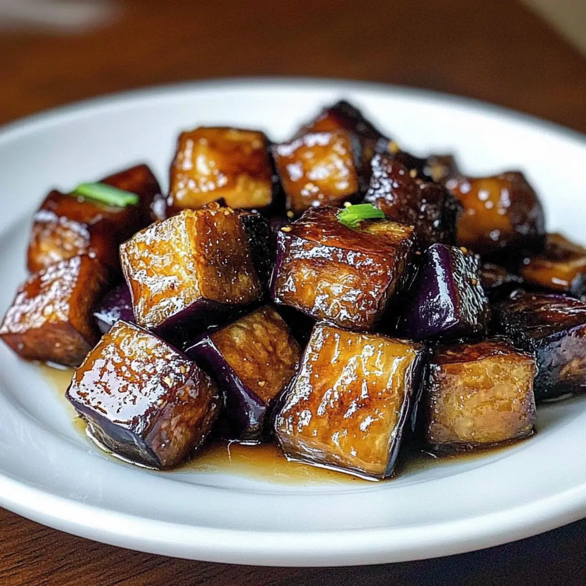 Miso Glazed Eggplant