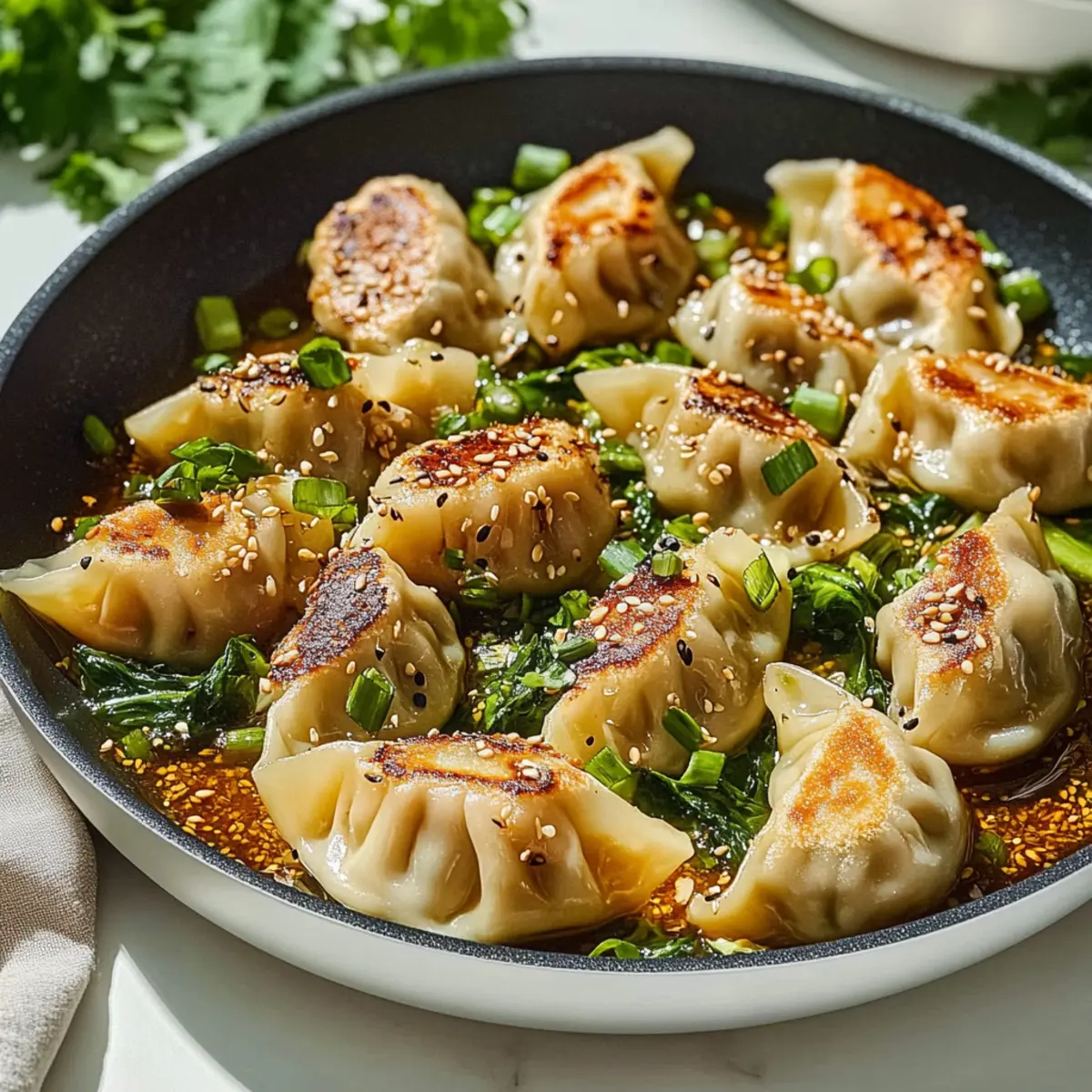 One Pan Dumpling