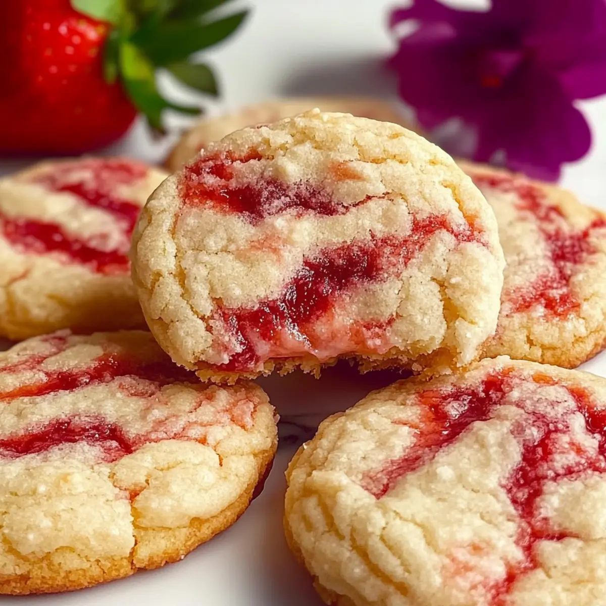 Strawberry Cheesecake Cookies: A Sweet Escape at Home 5 Strawberry Cheesecake Cookies