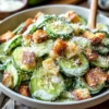 Cucumber Caesar Salad