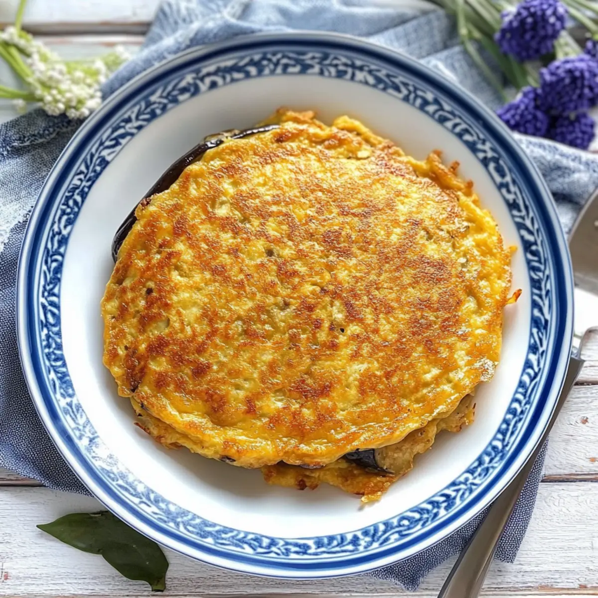 Eggplant Omelette