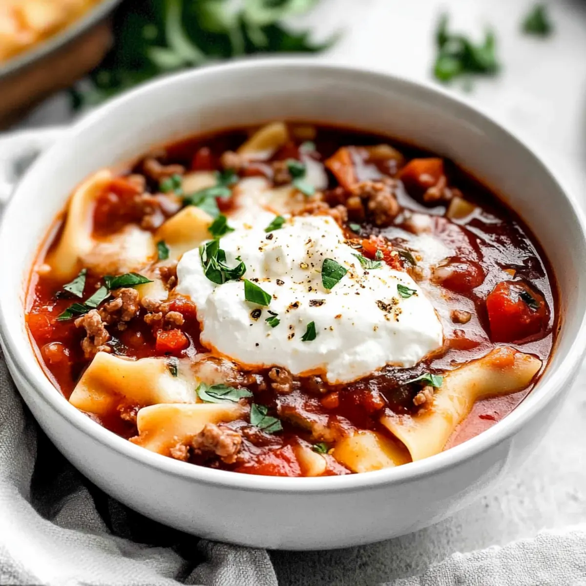 Cozy Up with Lazy Lasagna Soup: A Hearty Weeknight Delight 5 Lazy Lasagna Soup