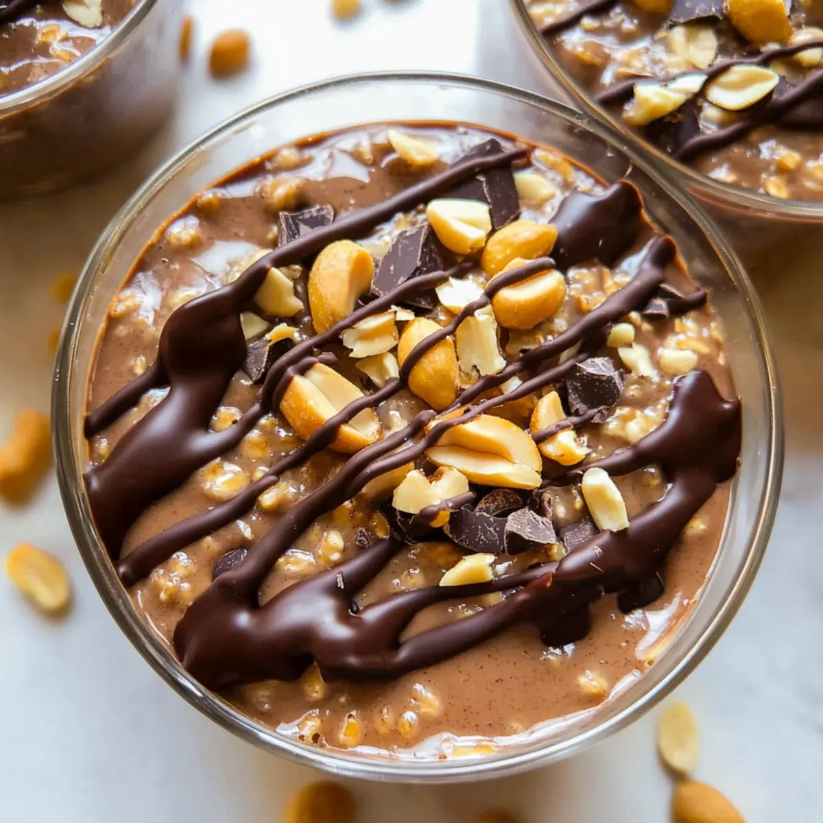 Snickers Overnight Oats