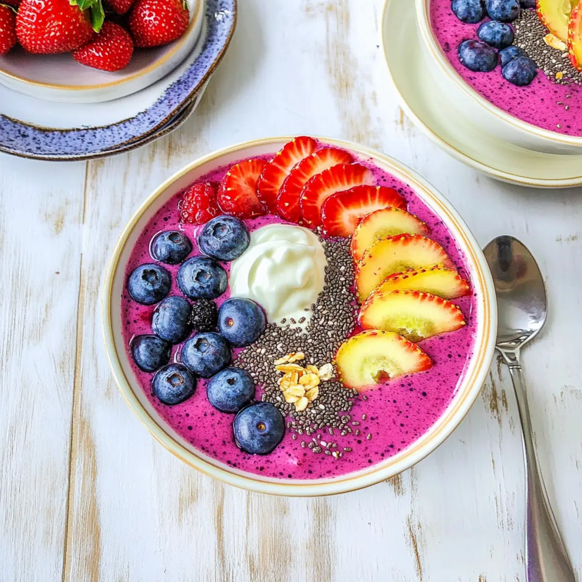 High Protein Berry Smoothie