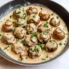 Creamy Garlic Mushrooms