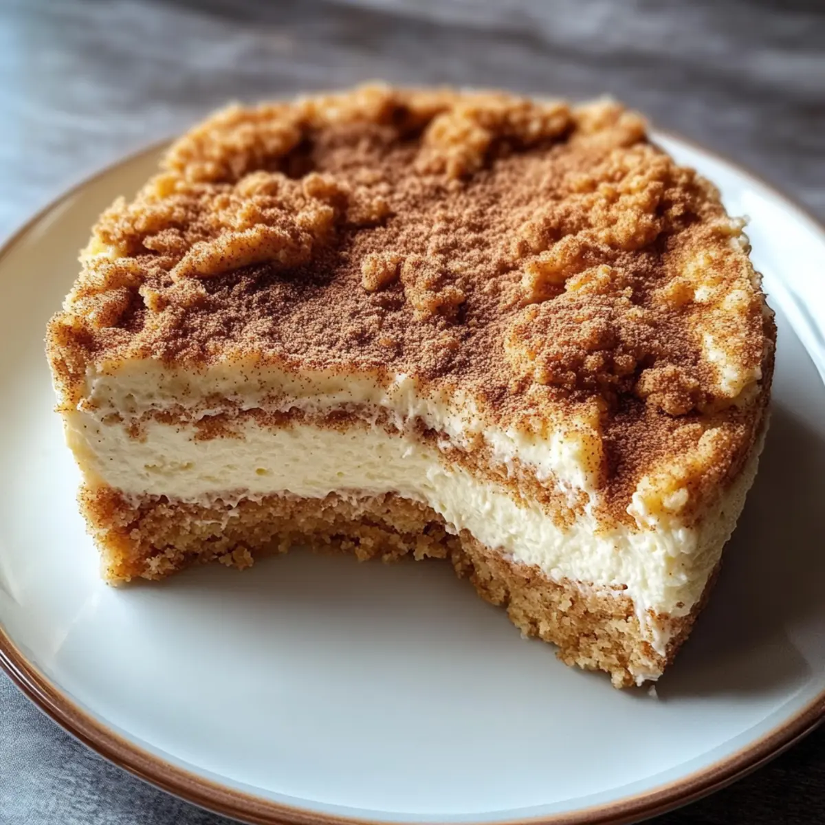 Coffee Cake Cheesecake
