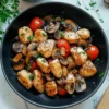 Black Pepper Chicken with Mushrooms