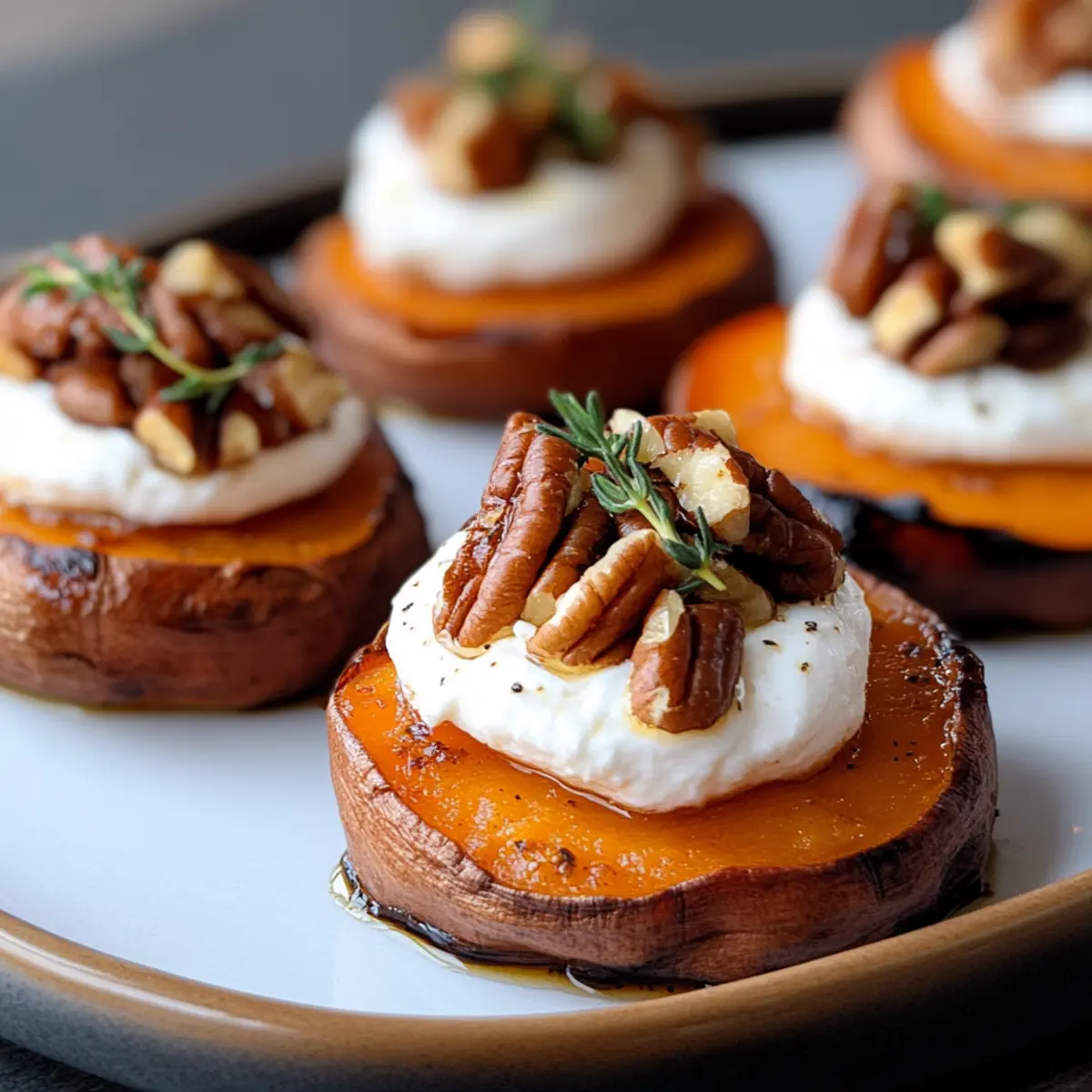 Maple Roasted Sweet Potato Bites