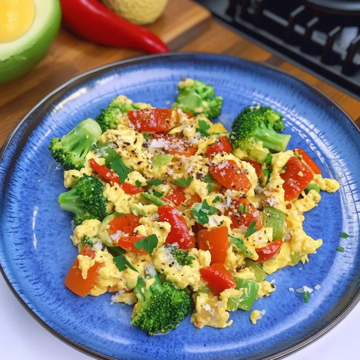 Breakfast Veggie Scramble