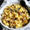 Sausage, Egg, & Cheese Scramble