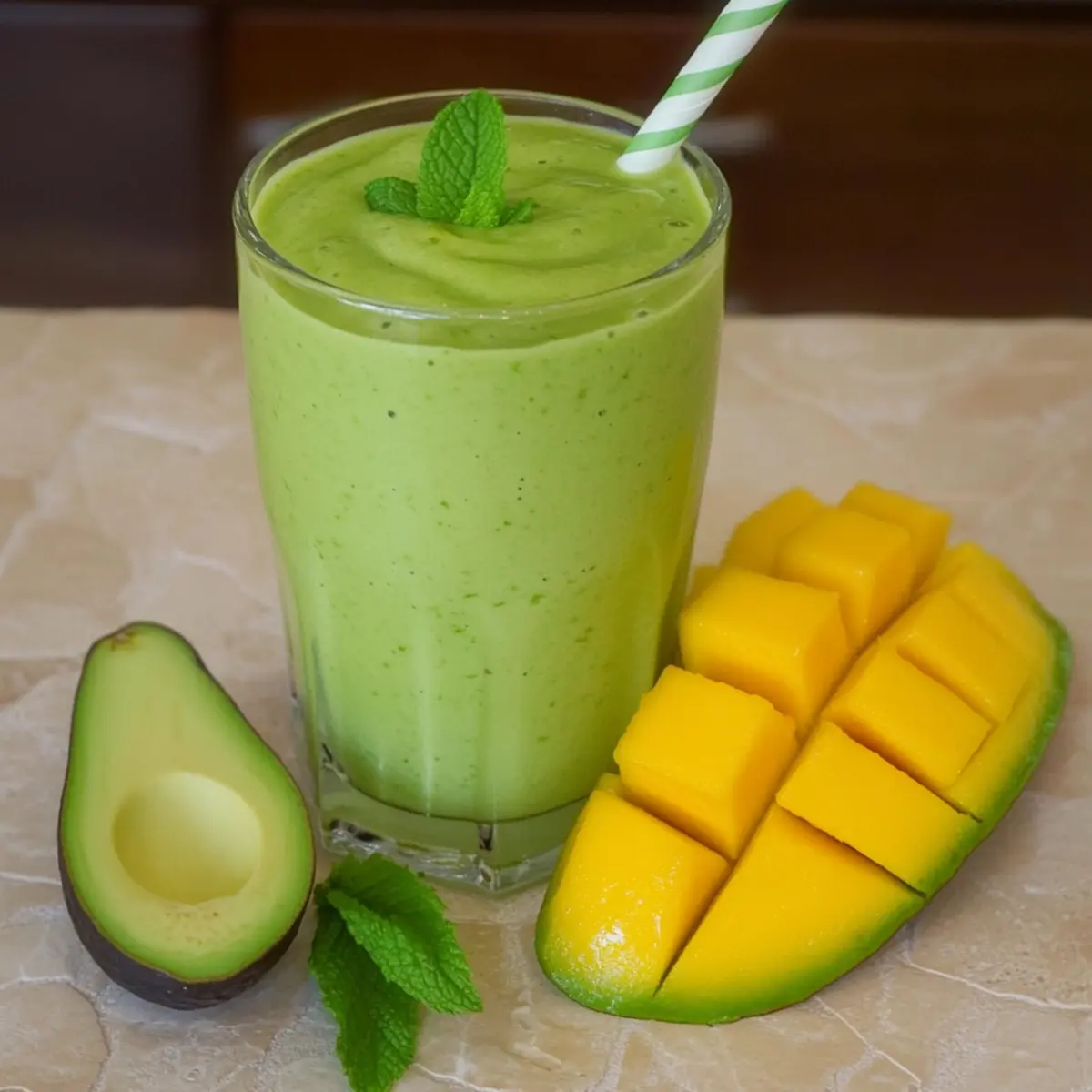 Mango Avocado Smoothie