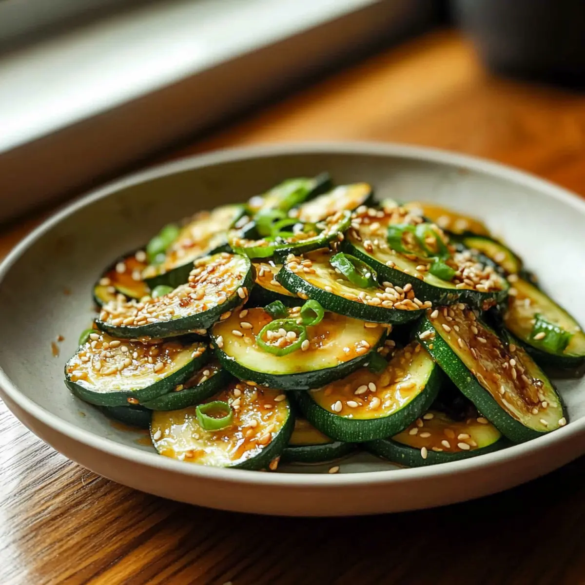 Korean Zucchini Side Dish