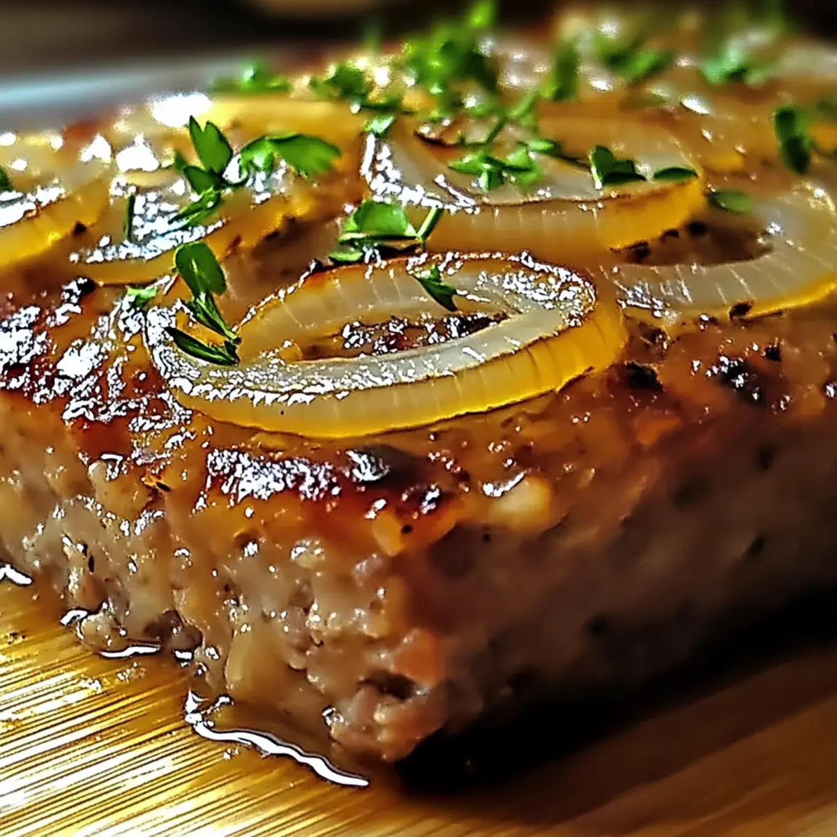 French Onion Meatloaf Recipe