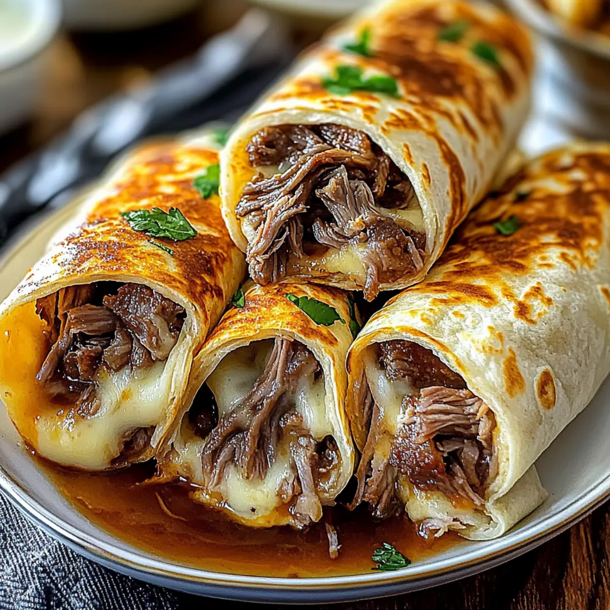 Delicious French Dip Tortilla Roll Ups Everyone Will Love 3 6daa16c8 7130 4b01 acfd 32eb41f5401fbl cwizmr