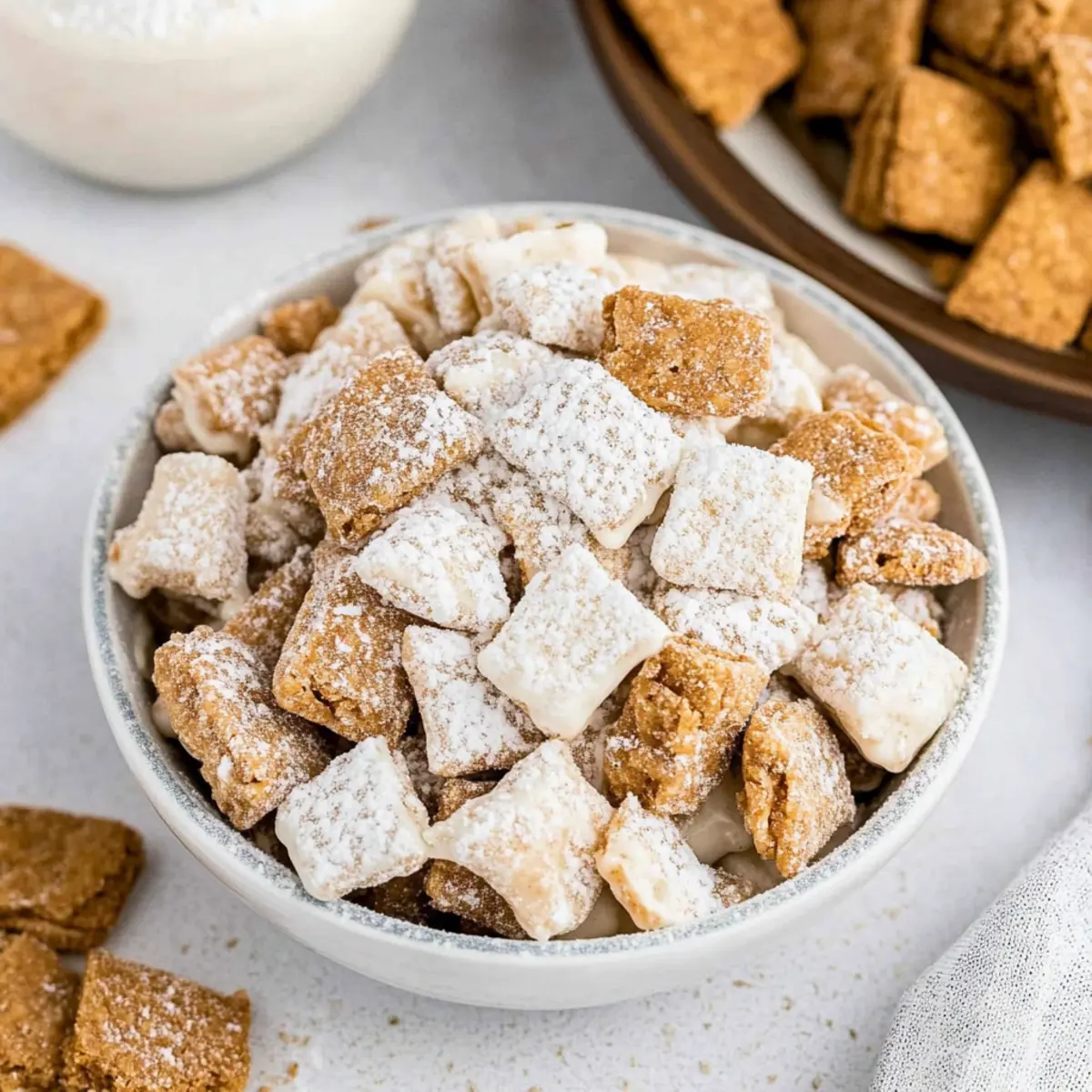 Biscoff Cookie Butter Muddy Buddies for Irresistible Snacking 5 Biscoff Cookie Butter Muddy Buddies