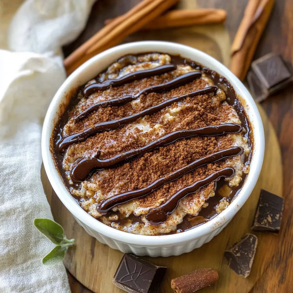 Churro Cheesecake Baked Oats