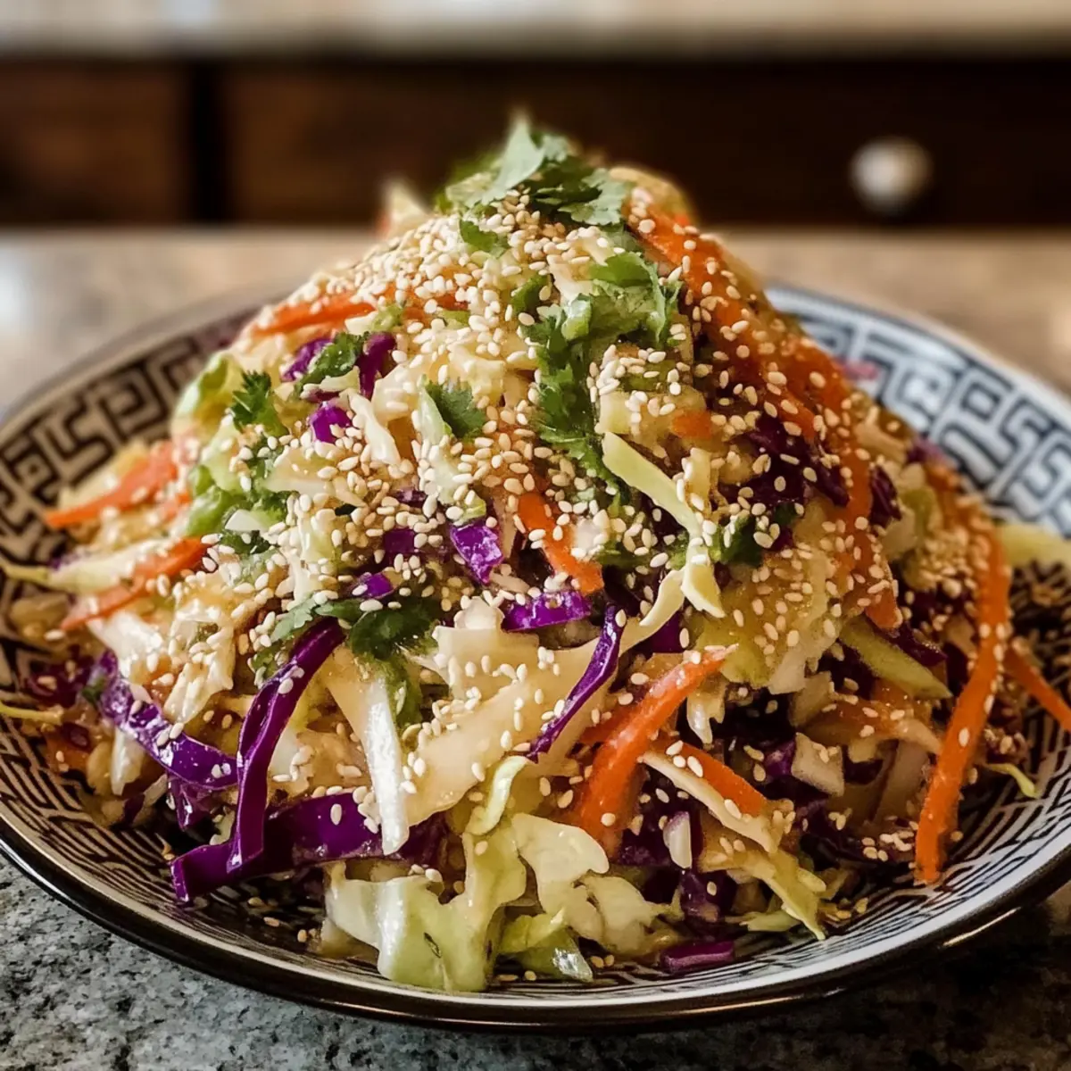 Crunchy Asian Cabbage Slaw
