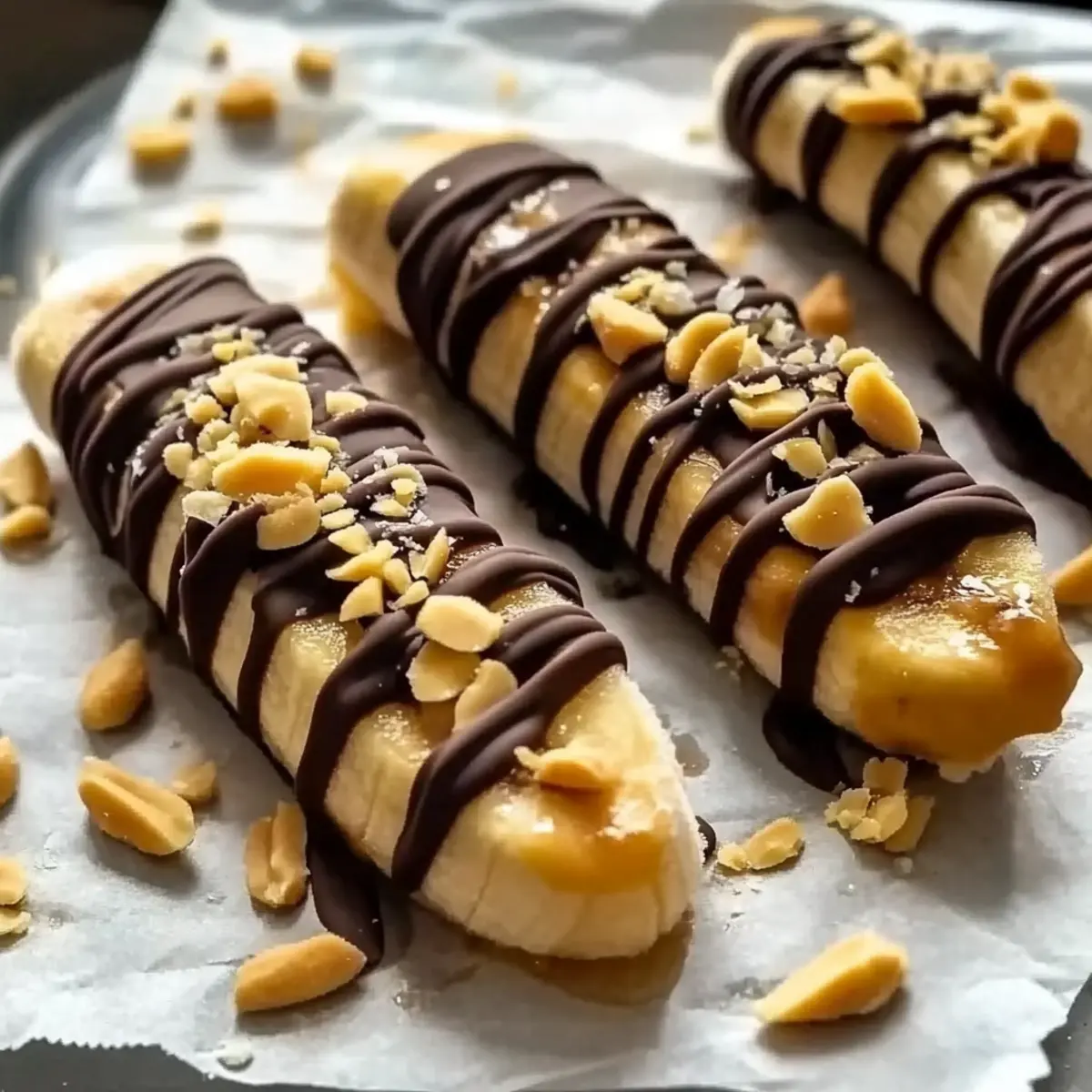Frozen Banana Snickers
