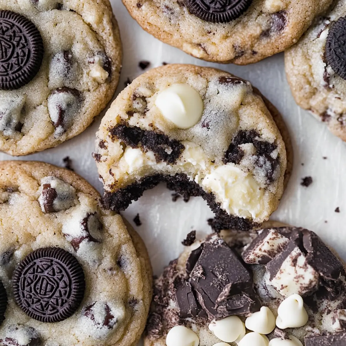 Cookies and Cream Cookie Recipe