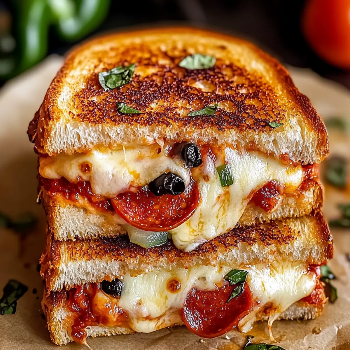 Pizza Grilled Cheese