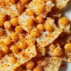Crunchy Chickpea Parmesan Crisps