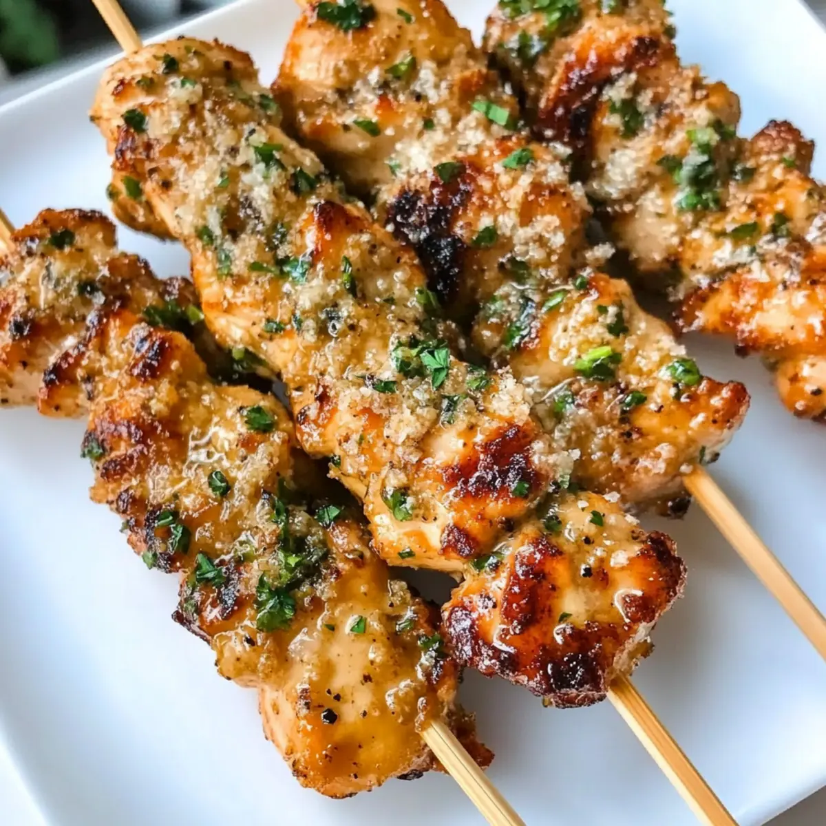 Garlic Parmesan Chicken Skewers Whip Up Flavorful Fun 5 Garlic Parmesan Chicken Skewers