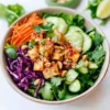 Spicy Tofu Salad Bowls