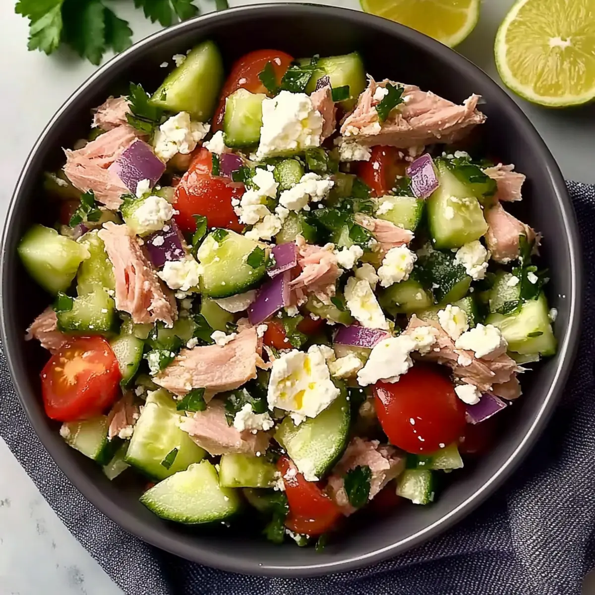 Mediterranean Tuna Salad