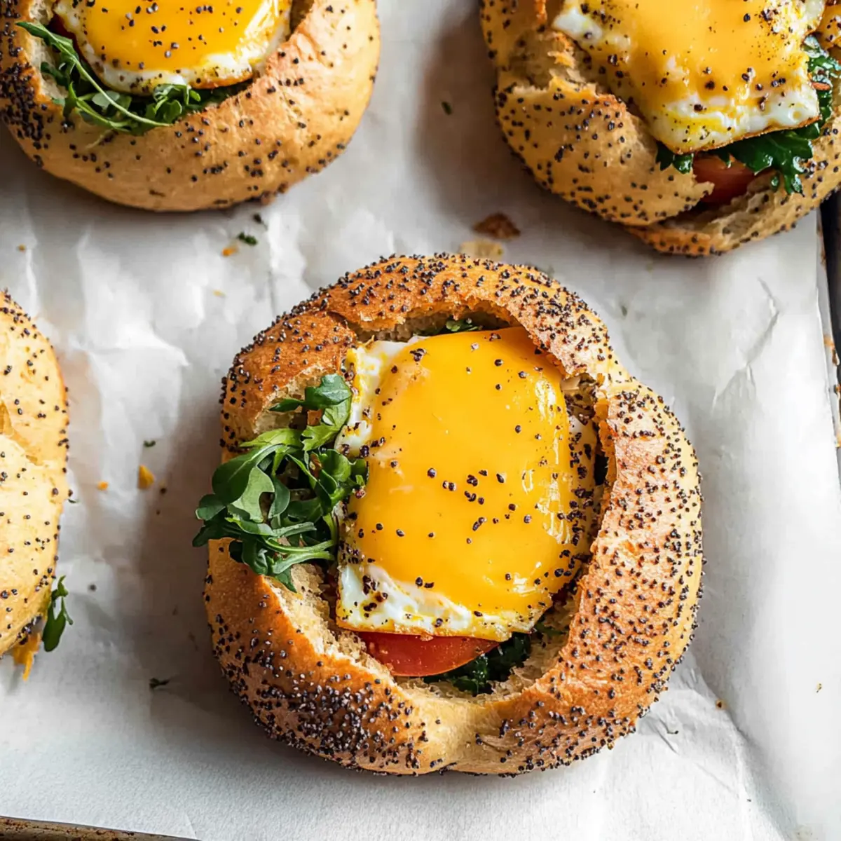 Breakfast Bagel Sandwich