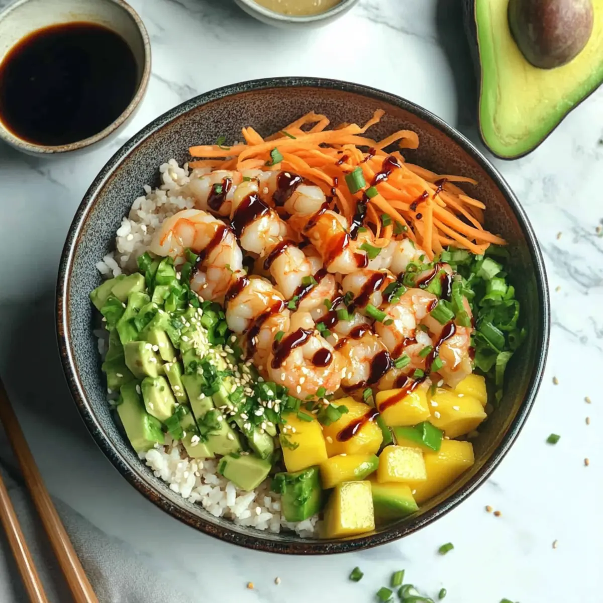 Irresistible Shrimp Poke Bowl Recipe for a Healthy Feast 5 hrimp Poke Bowl Recipe