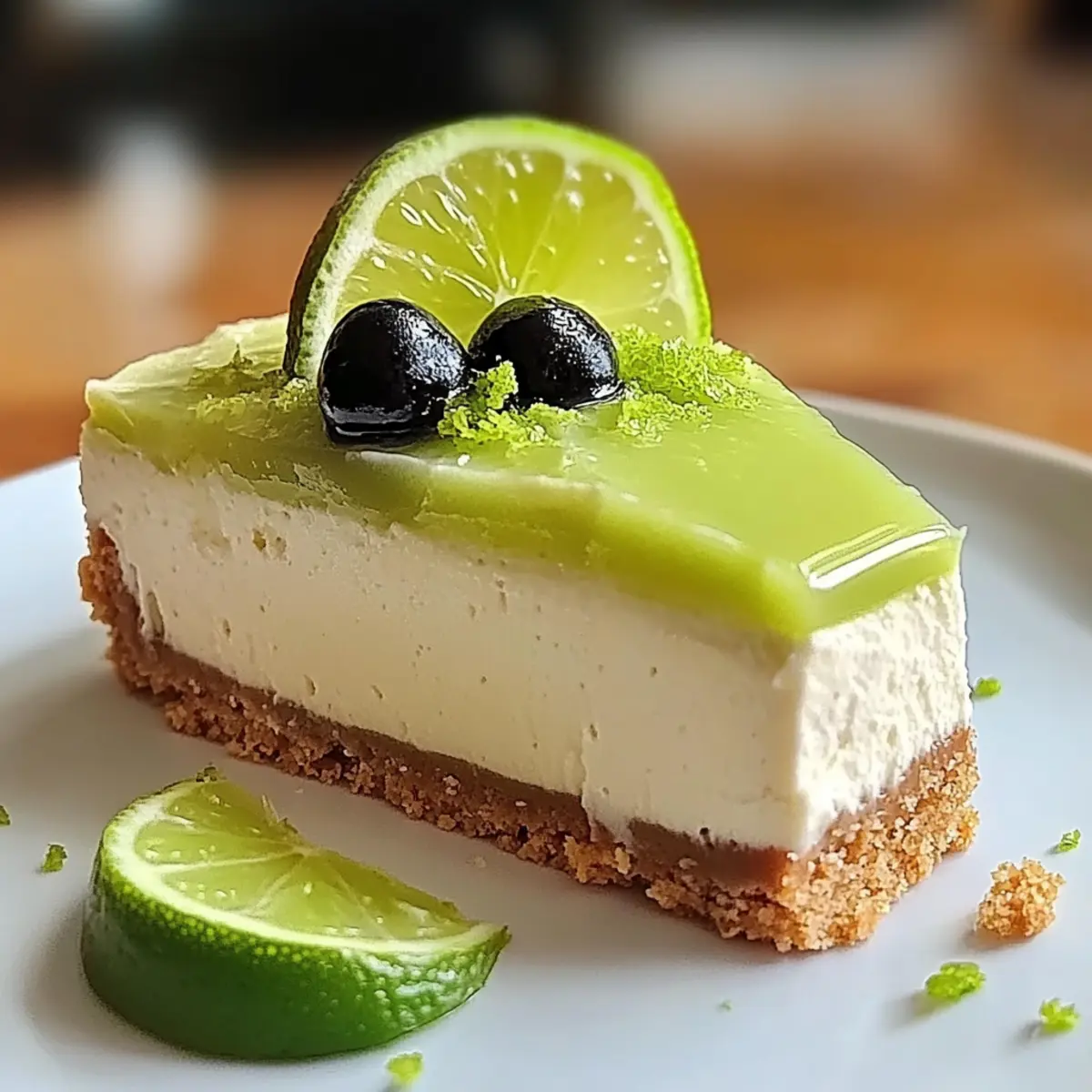 Lime Mousse Cheesecake