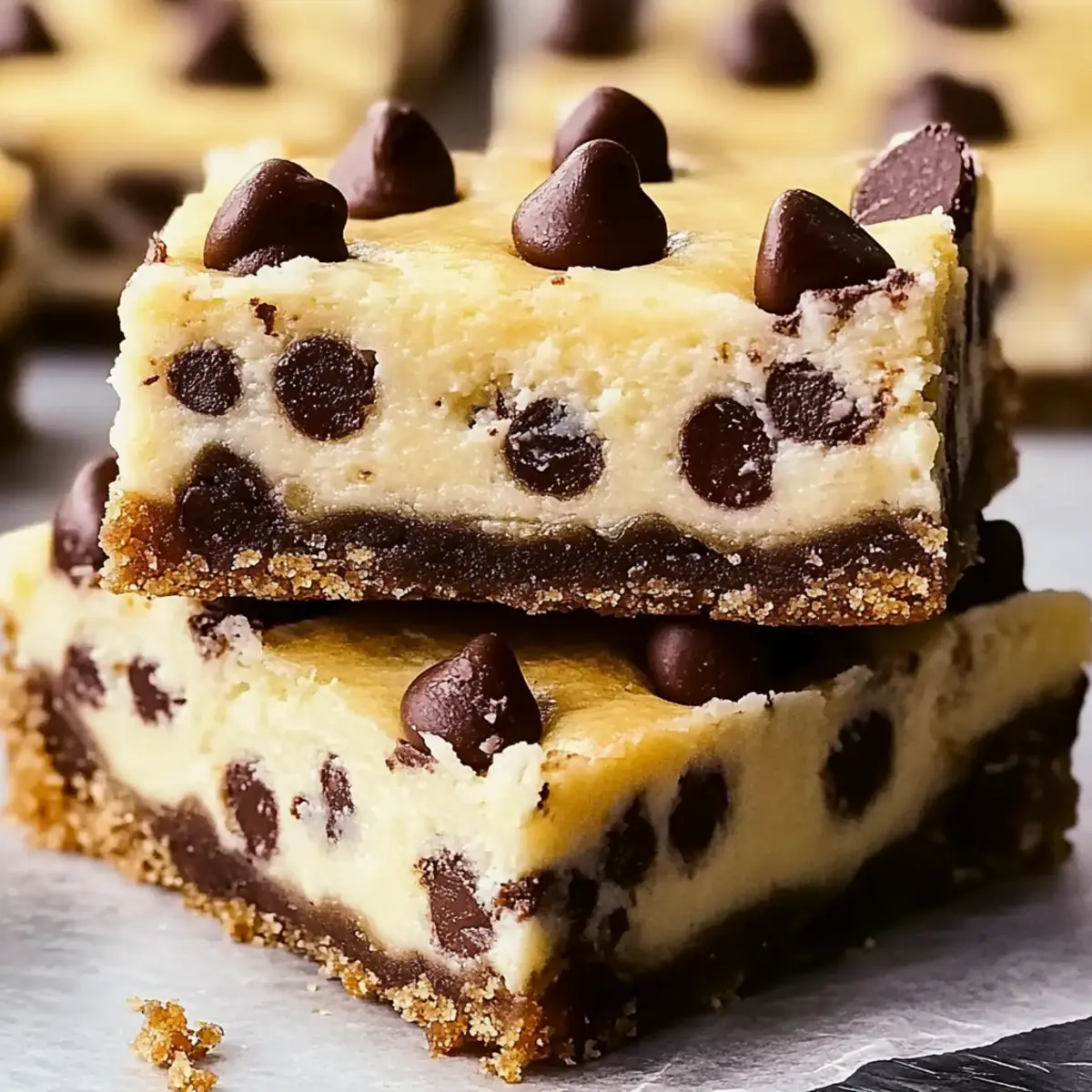 Chocolate Chip Cookie Cheesecake