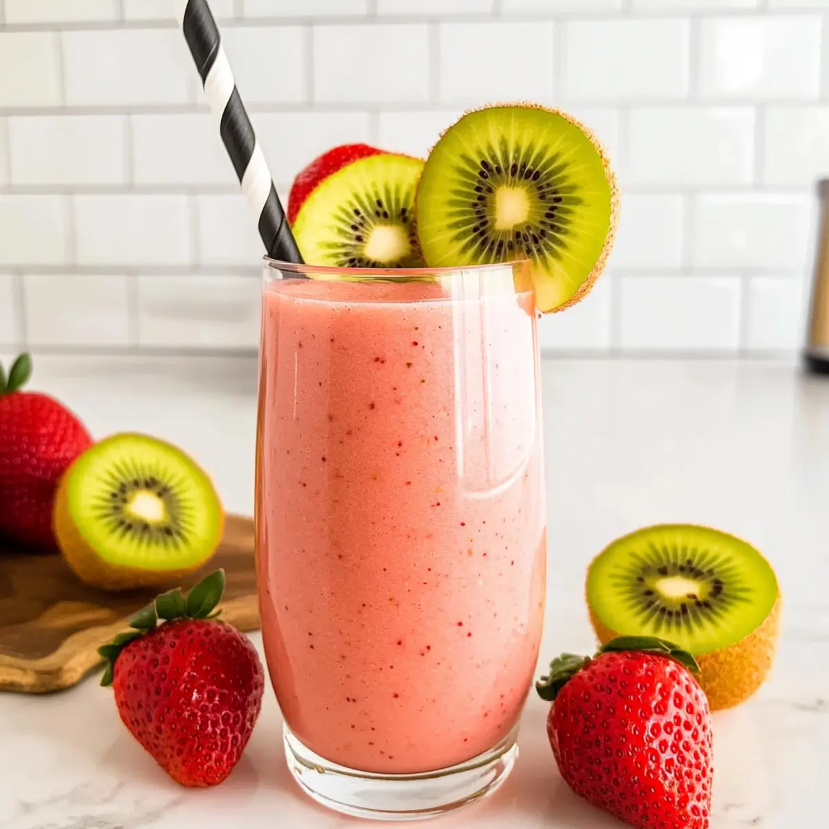 Strawberry Kiwi Smoothie