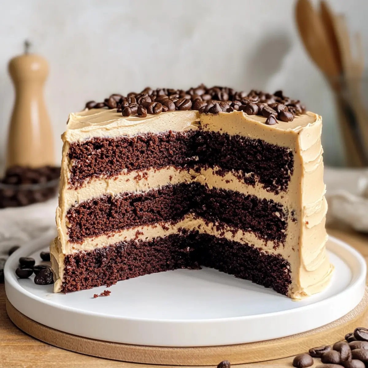 Coffee Chocolate Cake