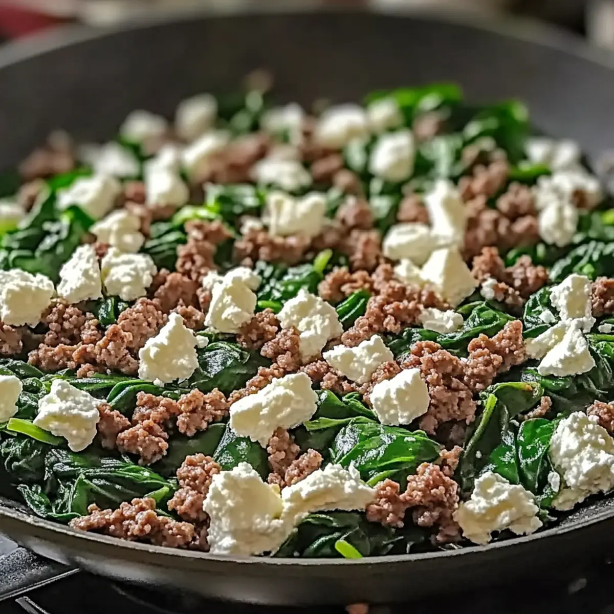 Beef and Spinach Skillet: Quick Mediterranean Comfort Food 2 cb57cfbe 29eb 4fc2 9a33