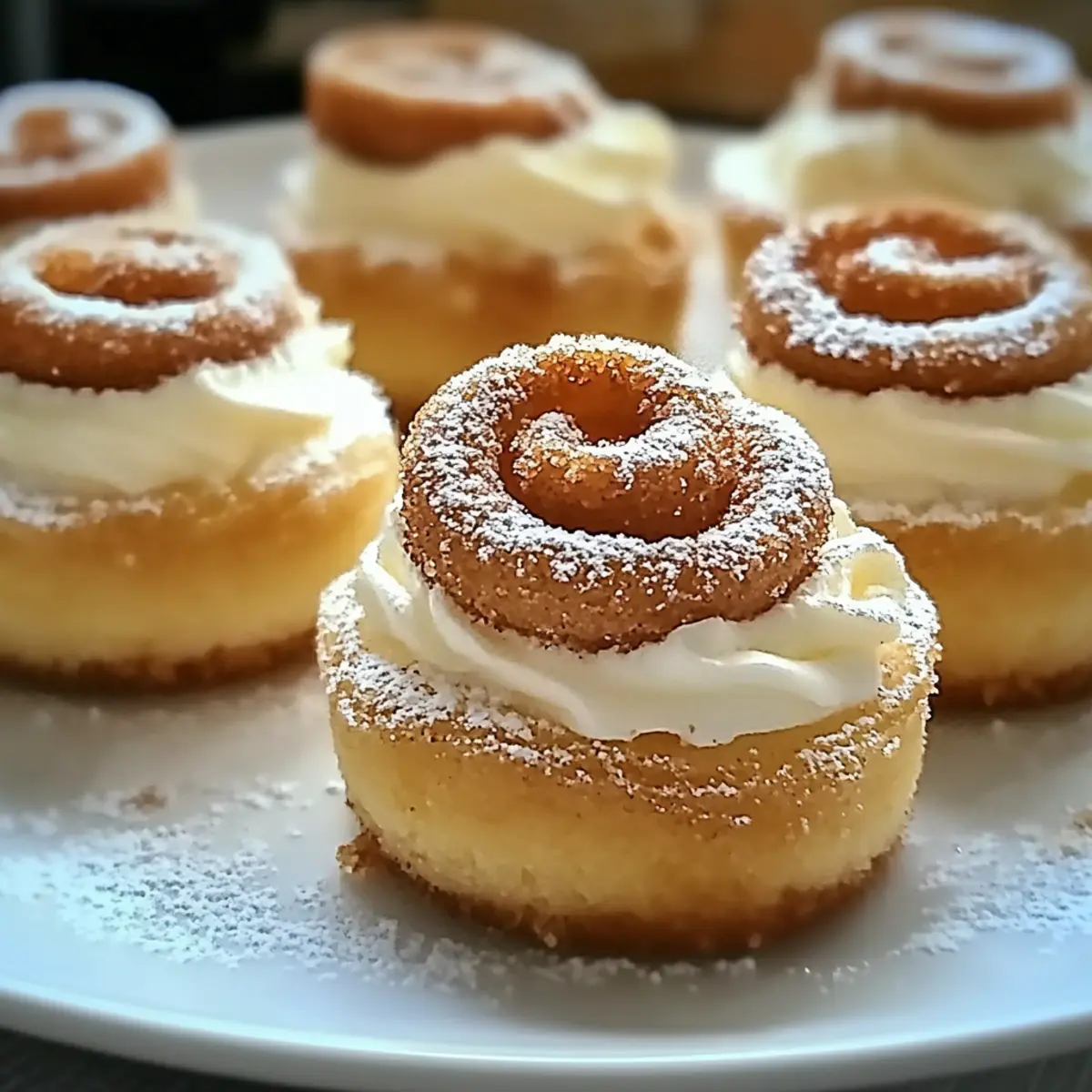 Churro Cheesecake Minis
