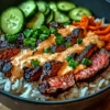 BBQ Steak Rice Bowls