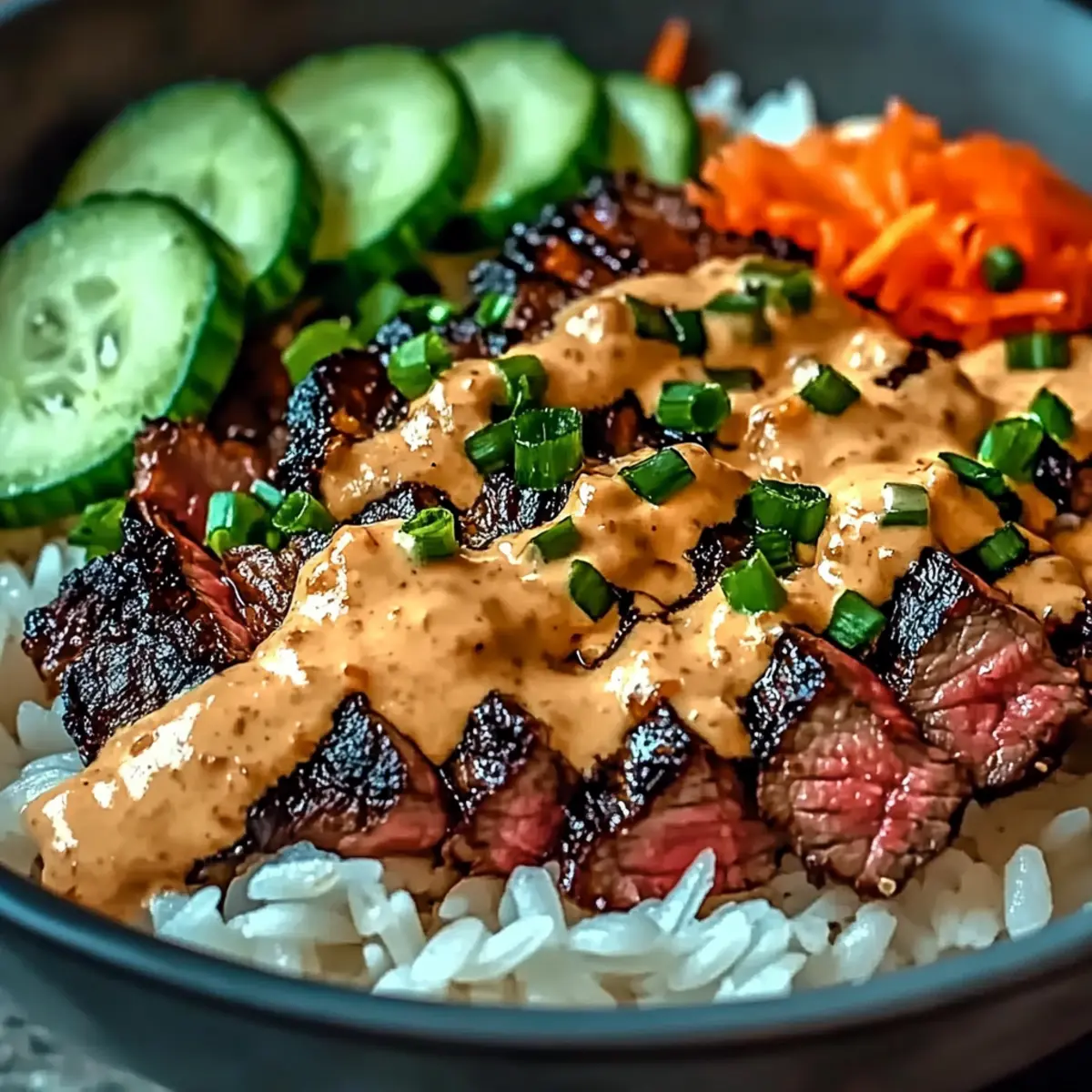 Savor BBQ Steak Rice Bowls with Spicy Creamy Delight 2 cf7a9207 60ed 46c6 8fb4 3c0175d33146tr g0ccyd