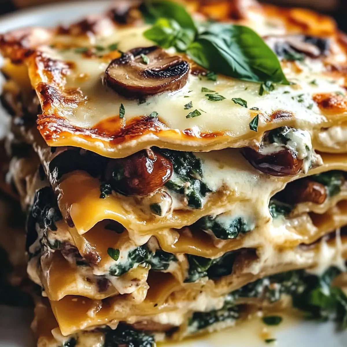Mushroom and Spinach Lasagna for Cozy Family Dinners 5 Mushroom and Spinach Lasagna