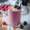 Berry Smoothie with Oatmeal