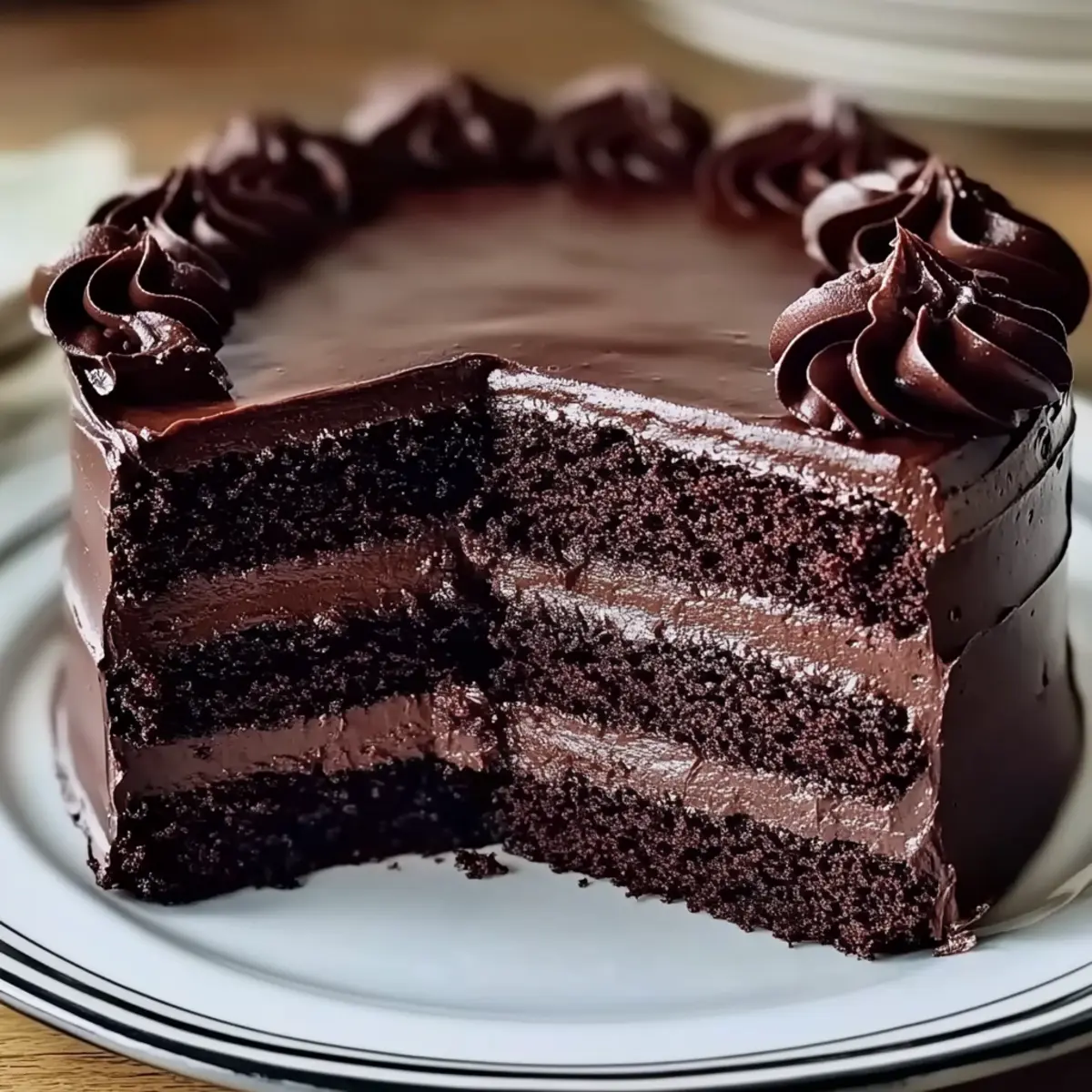 Chocolate Buttermilk Cake