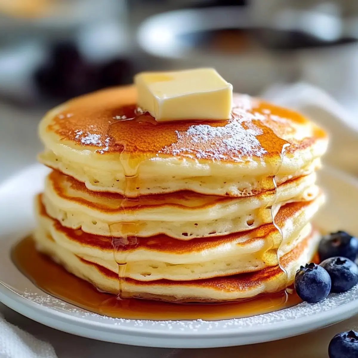 Fluffy Old-Fashioned Pancakes for a Cozy Morning Delight 5 Old-Fashioned Pancakes