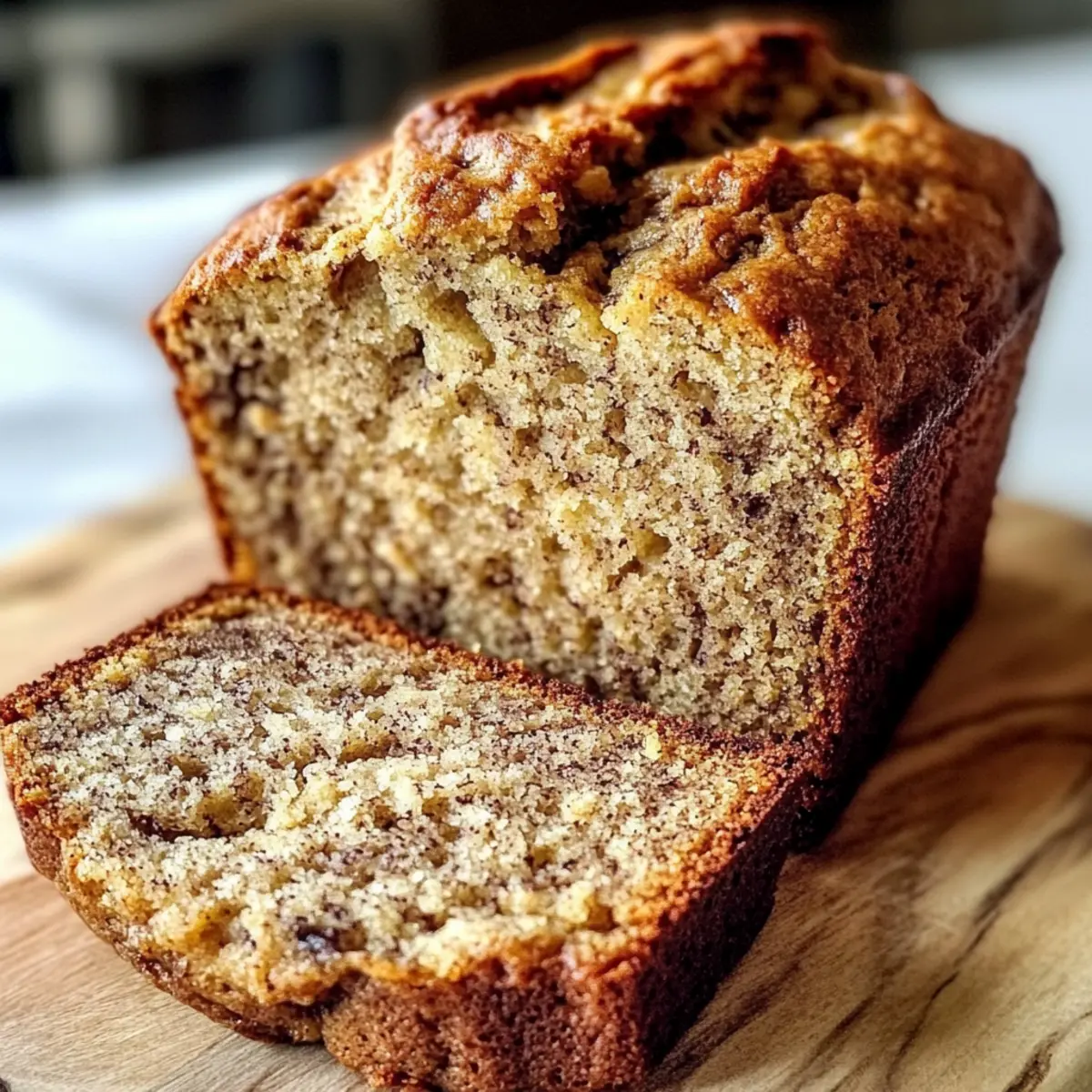 Moist and Tender Banana Bread