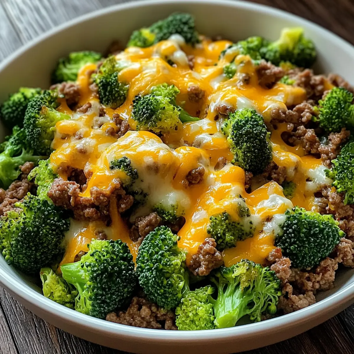 Hamburger Broccoli Skillet