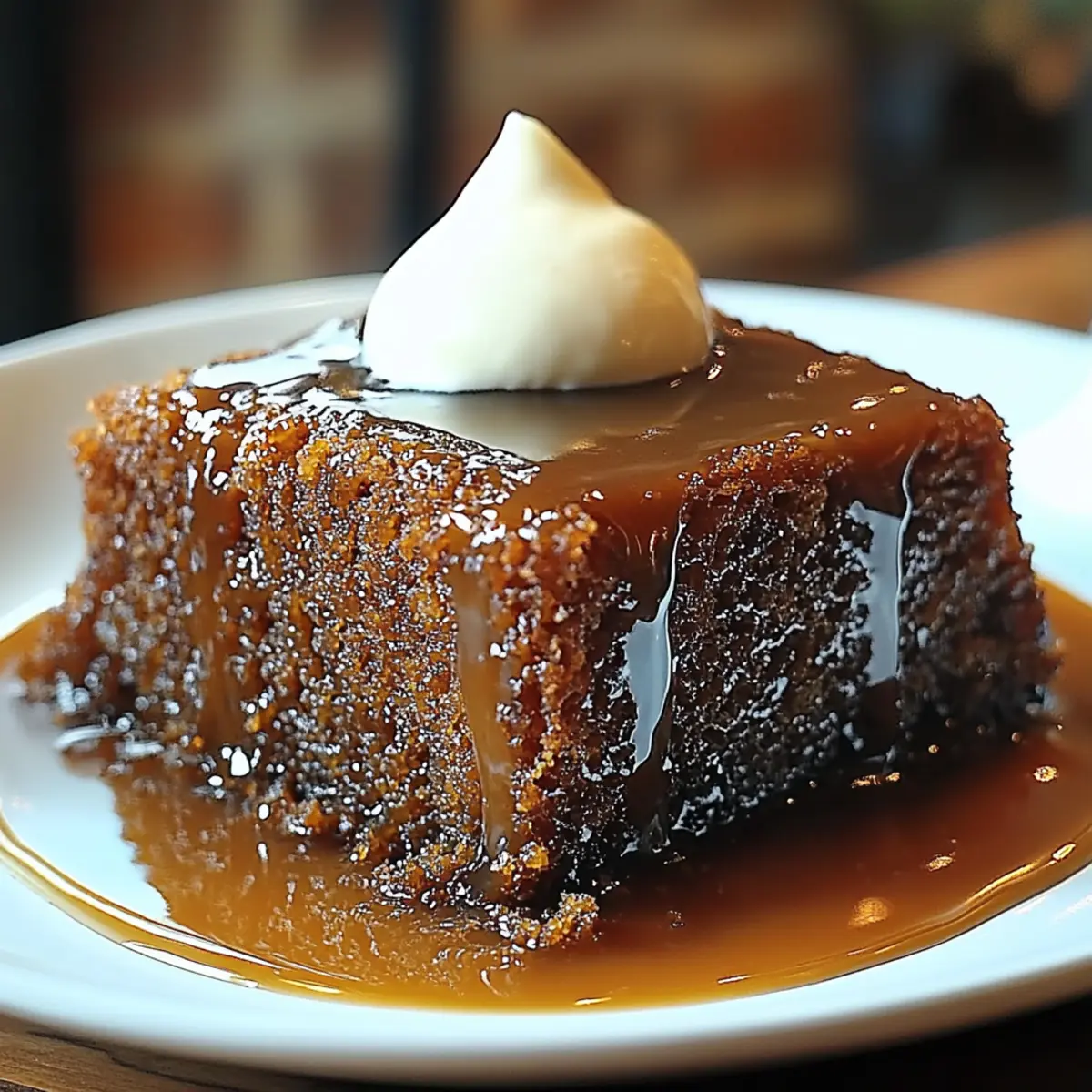 British Sticky Toffee Pudding