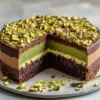 No-bake chocolate pistachio cake Recipe