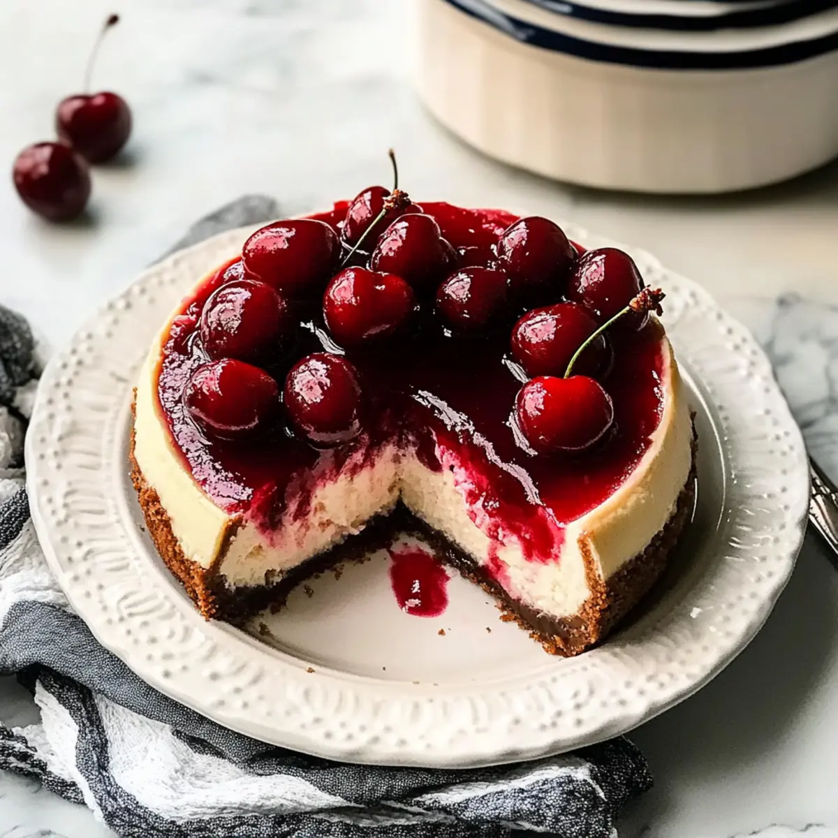 Cherry Cheesecake