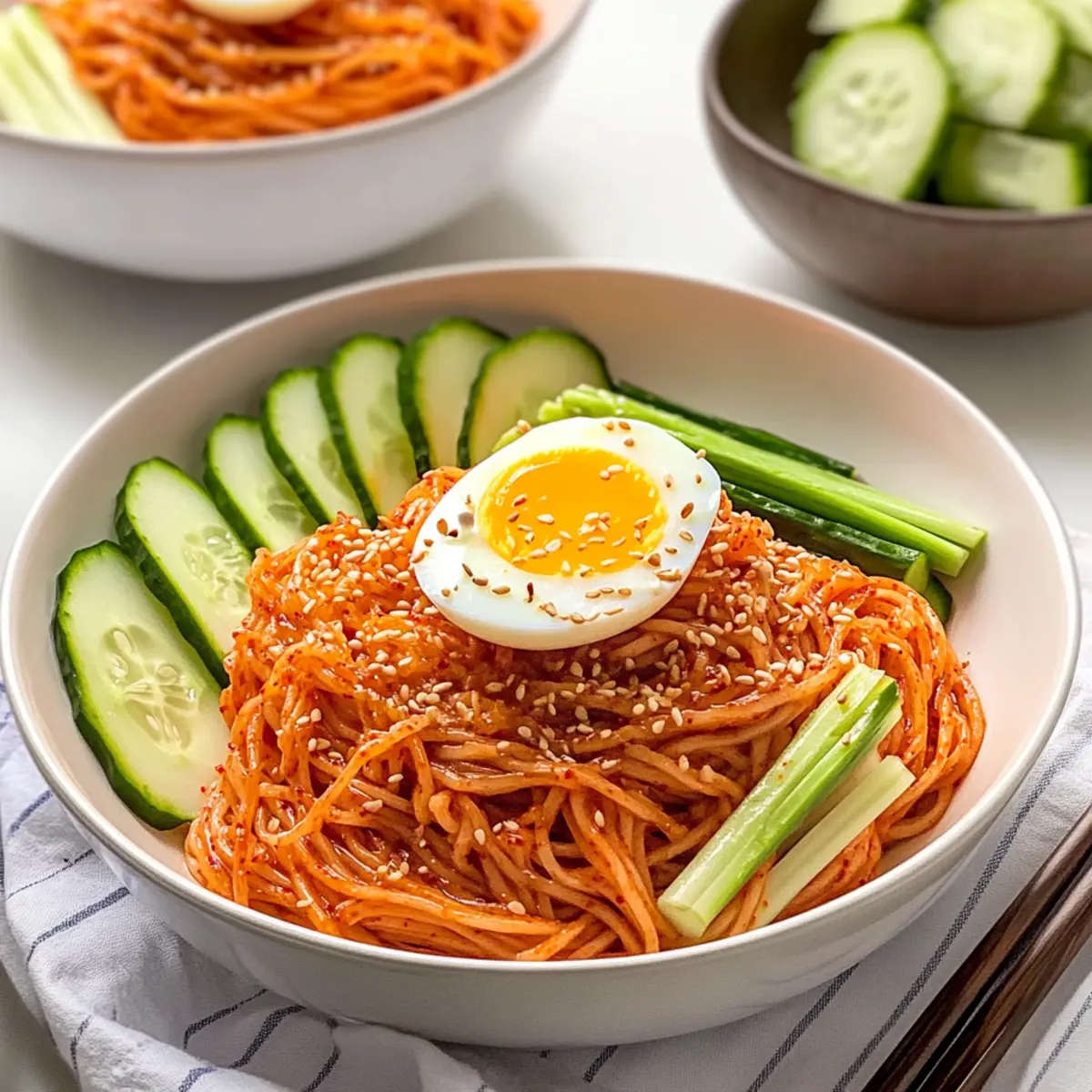 Korean Spicy Cold Noodles