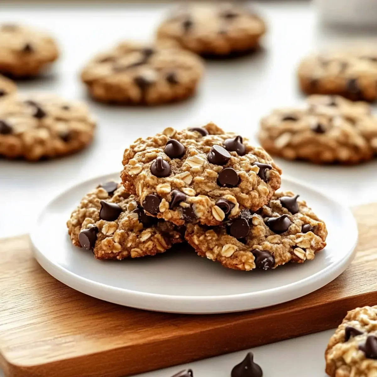 Healthy Banana Oatmeal Cookies